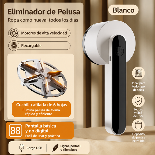 Elimina pelusas y revive tu ropa
